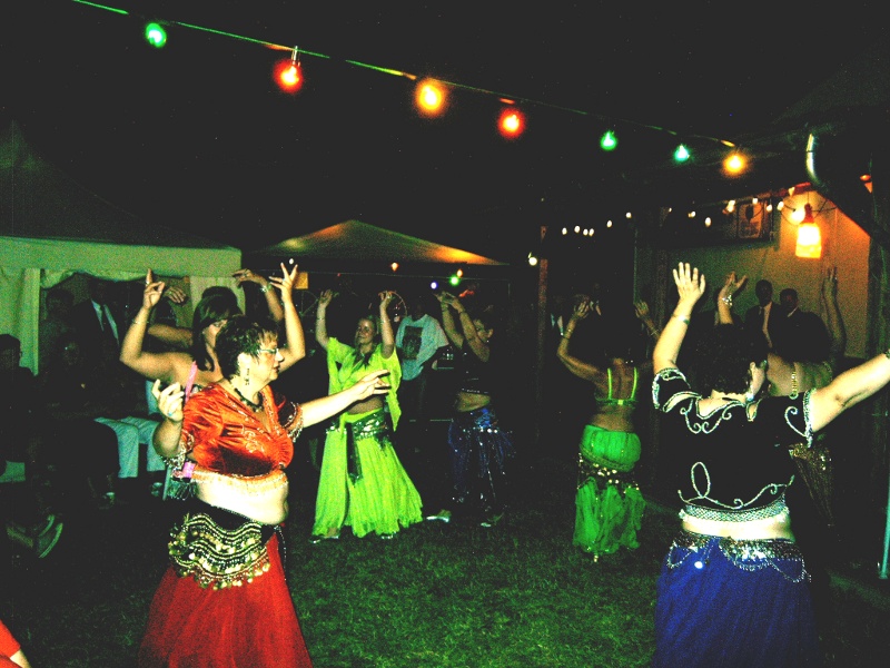 Bauchtanzvorführung