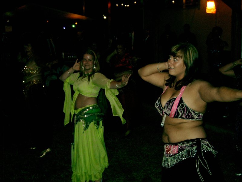 Bauchtanzvorführung
