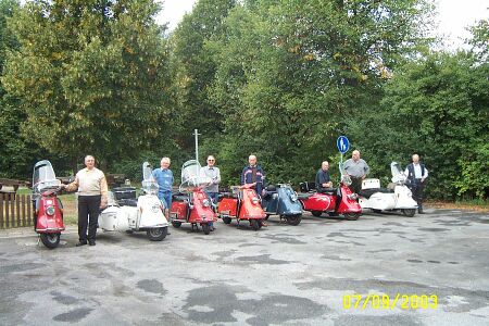 Treffen mit den Heinkelfreunden aus Osnabrück